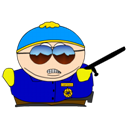 Cartman Cop icon